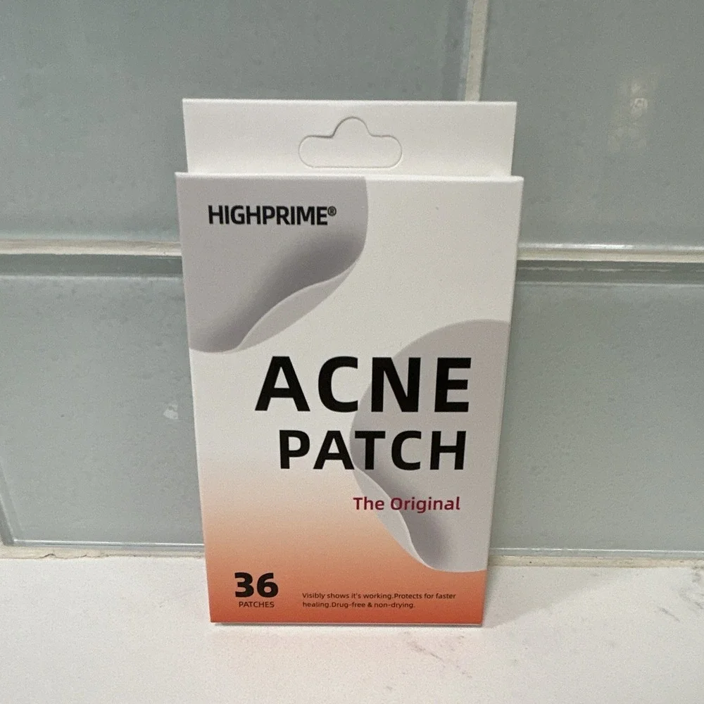 ACNE PATCH HIGHPRIME Hydrocolloid 36 Ct Face for Blemishes Drug-Free Non-drying